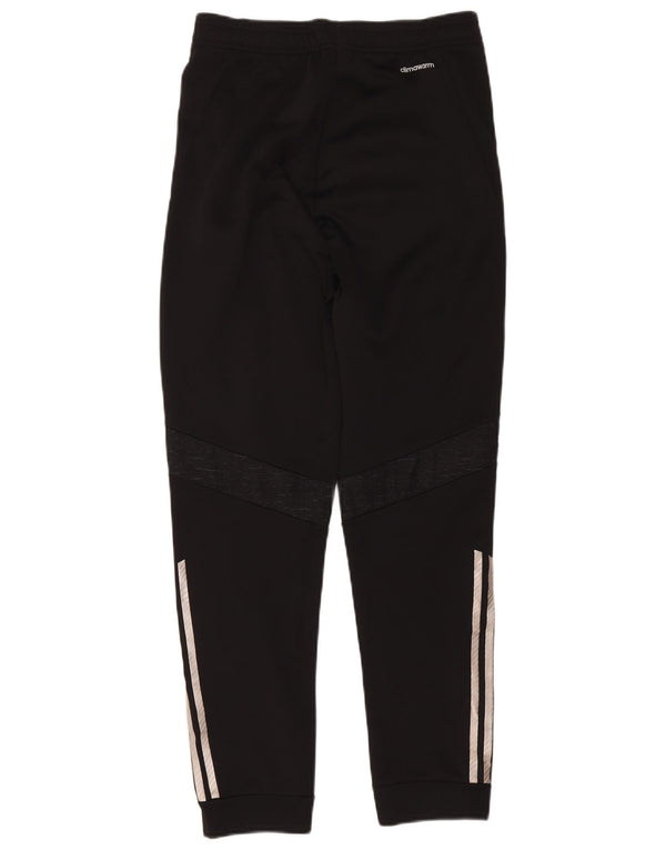 Adidas Męskie Climawarm Crop Spodnie dresowe Joggery Mały czarny poliester