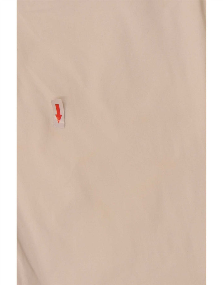 Spodnie damskie Benetton Bootcut IT 44 Medium W32 L32 Biała bawełna