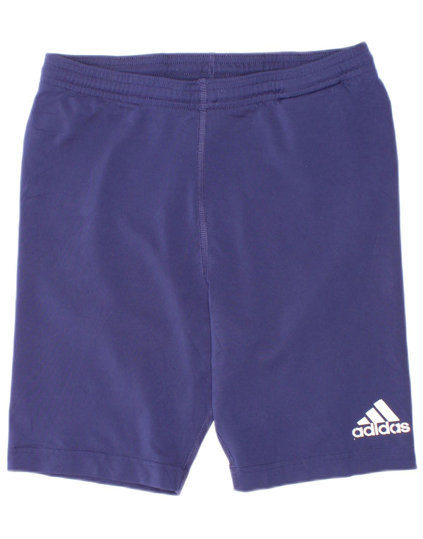 Spodenki sportowe chłopięce Adidas 13-14 lat, granatowe, poliestrowe