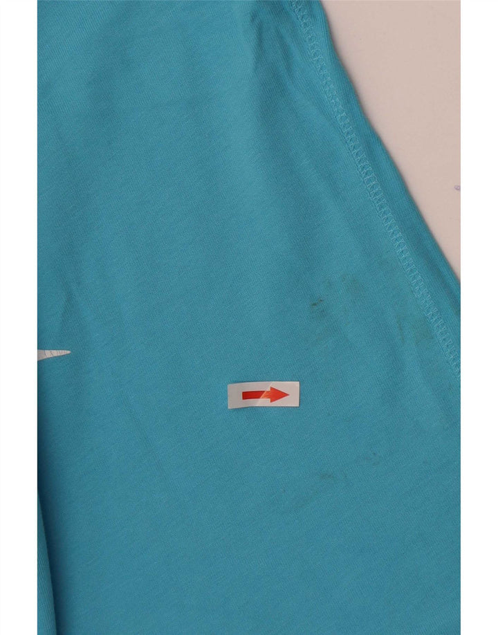 Męska koszulka Superdry Regular Graphic Top XL, niebieska, bawełniana