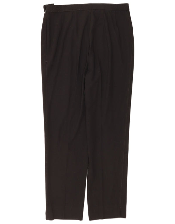 Marks & Spencer Damskie proste spodnie codzienne UK 14 duże W32 L29 czarne