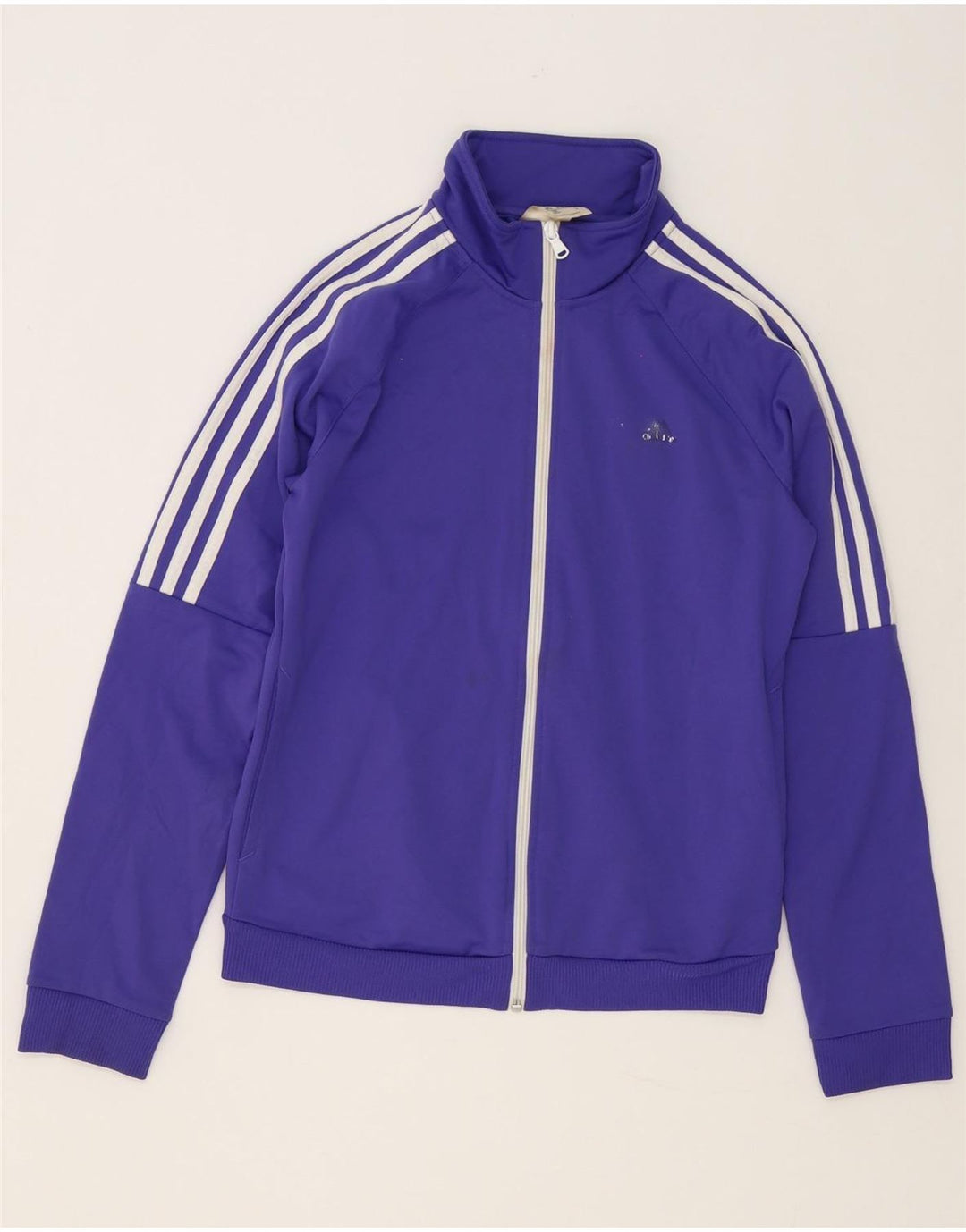 Damska bluza dresowa Adidas UK 4/6 XS Fioletowy poliester