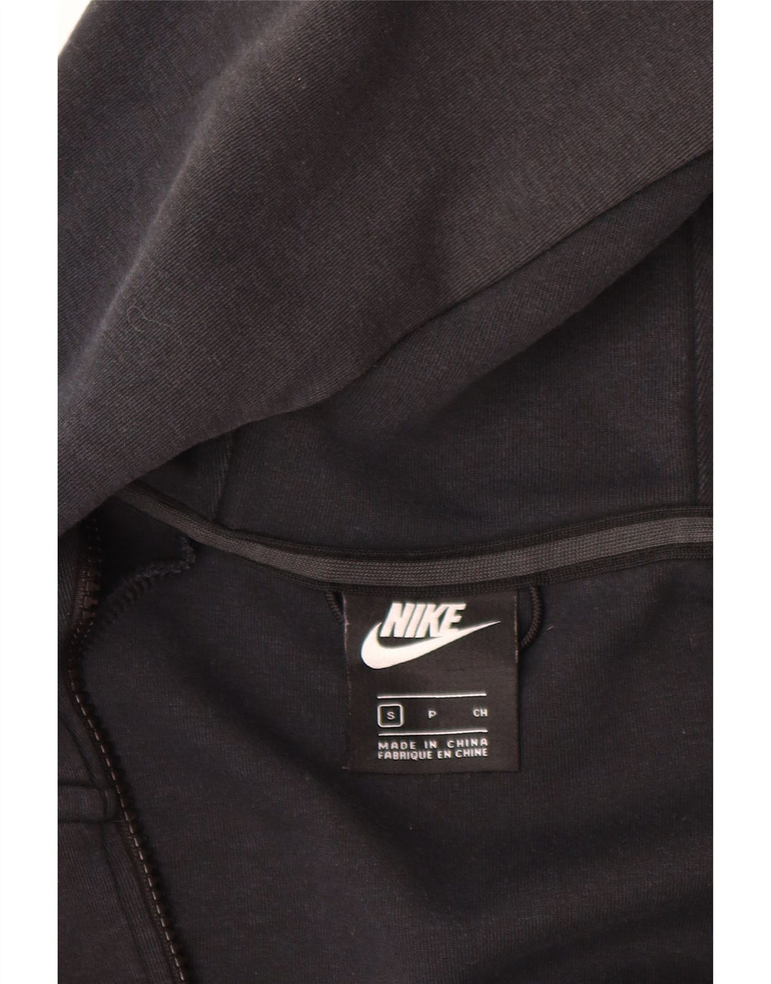 Męski sweter z kapturem i zamkiem Nike, mały, czarny