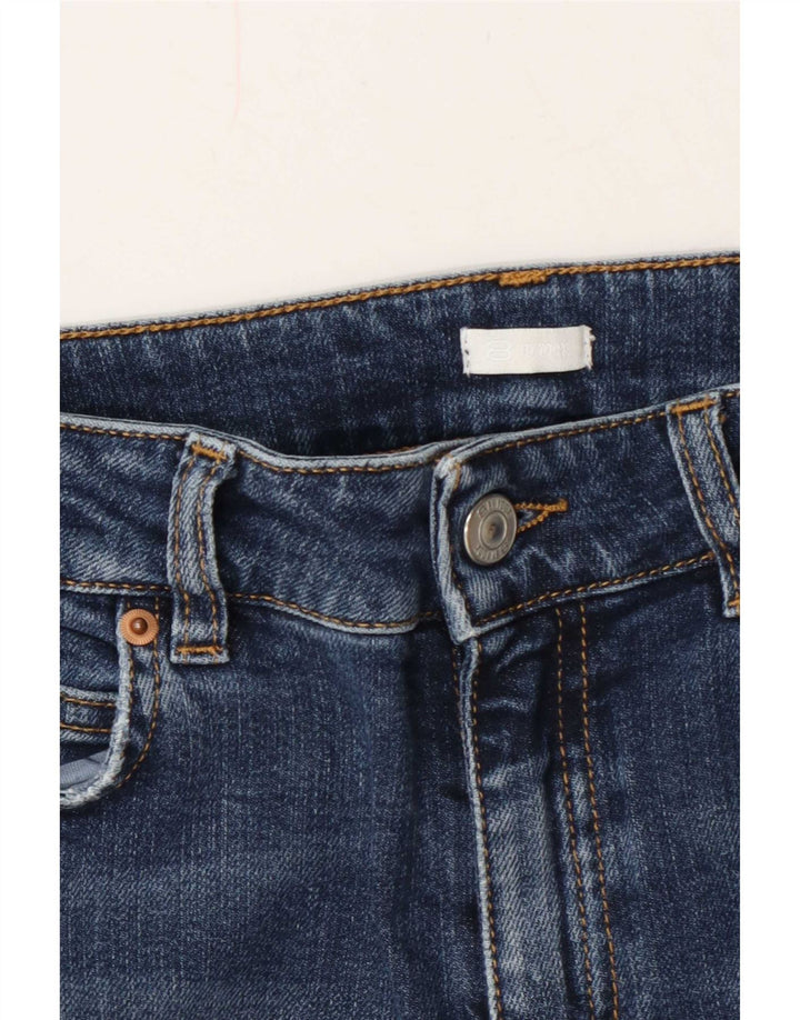 Damskie jeansy Bootcut 8 marki Yoox W28 L32 Niebieskie