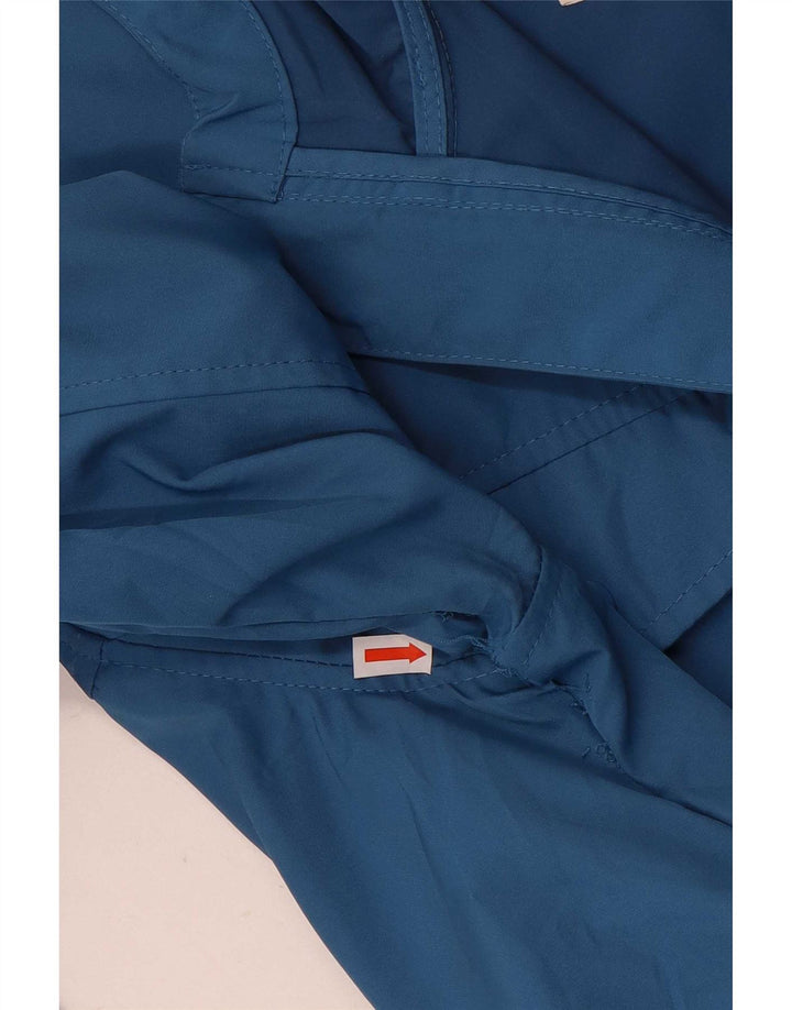 Męska kurtka przeciwdeszczowa z kapturem Penguin UK 36 Small Blue Polyester