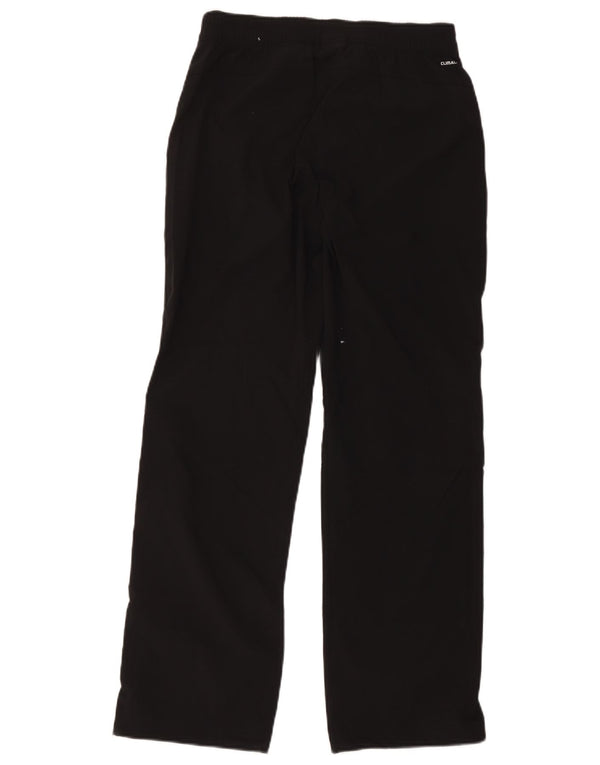 Damskie spodnie dresowe Adidas Climalite UK 10, małe, czarne, poliestrowe