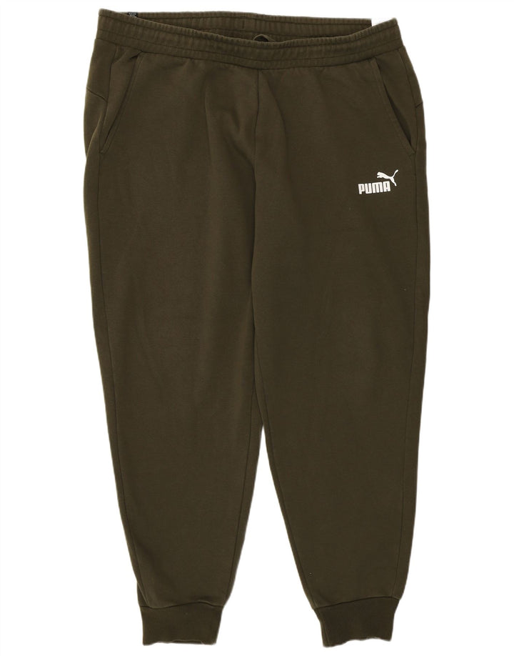 Męskie spodnie dresowe Puma Joggery 2XL Khaki
