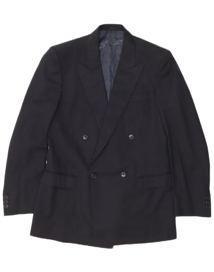 Dwuczęściowy garnitur męski Pierre Cardin IT 48 Medium W32 L32 w czarne prążki