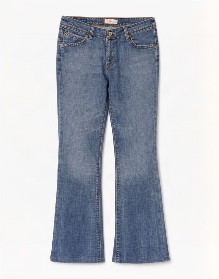 Damskie jeansy Levi's 572 Bootcut W34 L29 Niebieska bawełna