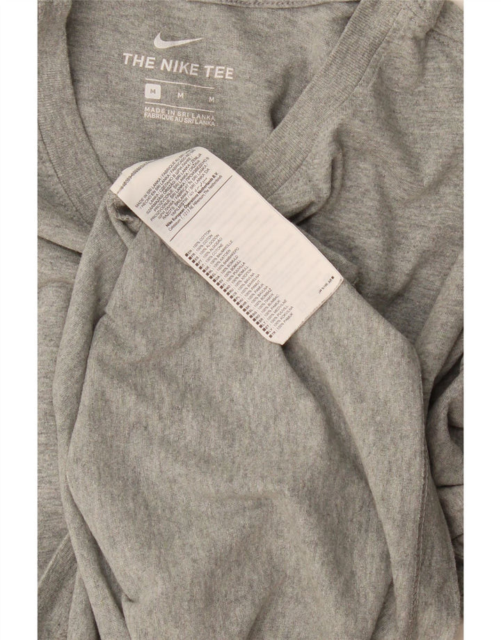 T-shirt męski Nike The Tee, średnioszary, bawełniany