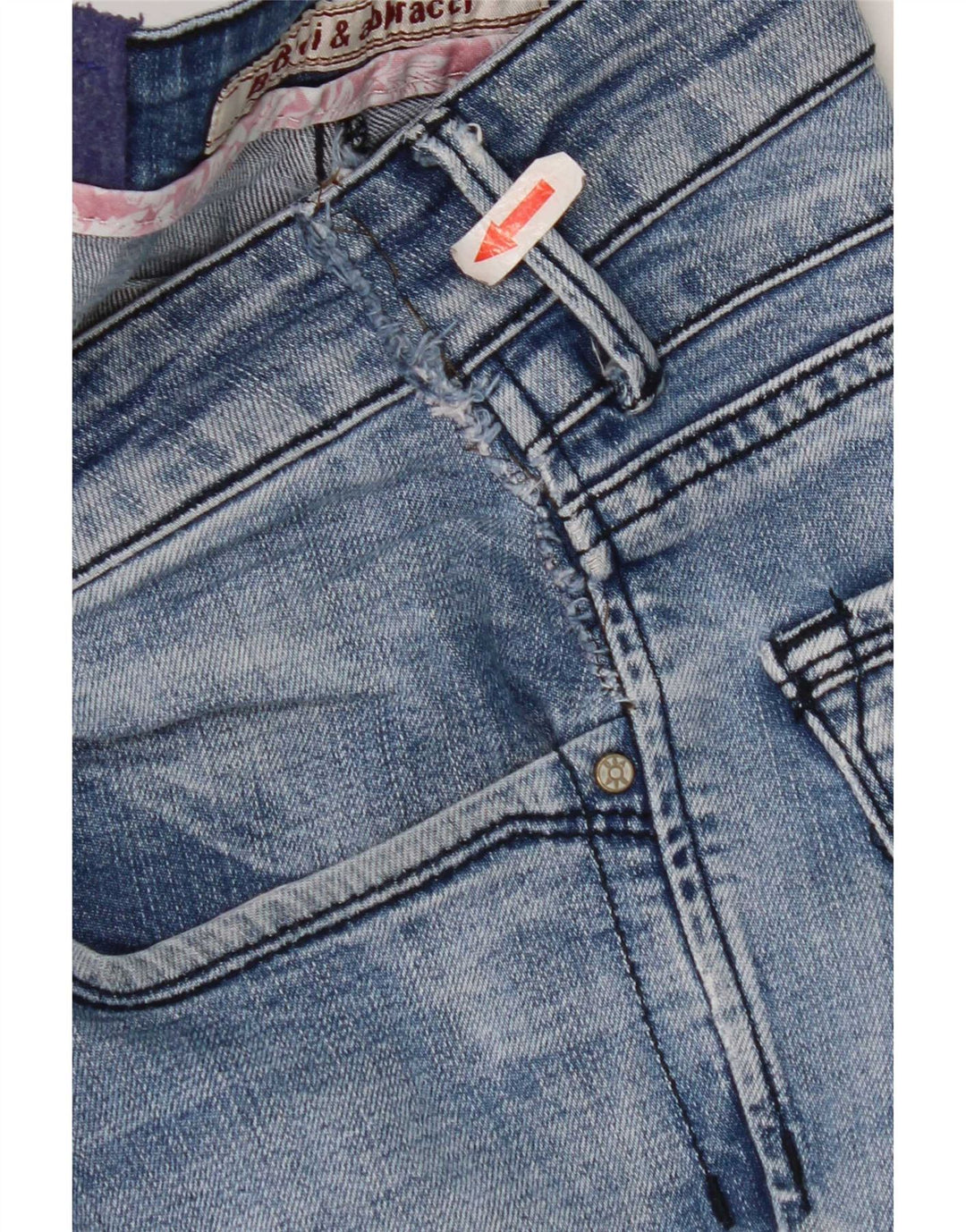 BACI & ABBRACCI Damskie jeansy slim IT 44 Medium W28 L28 Niebieskie bawełniane