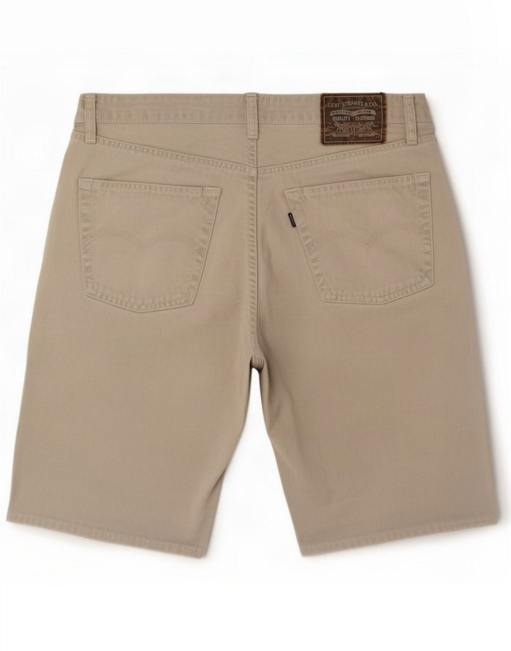 Męskie spodenki jeansowe Levi's Regular, duże W33 beżowe bawełniane
