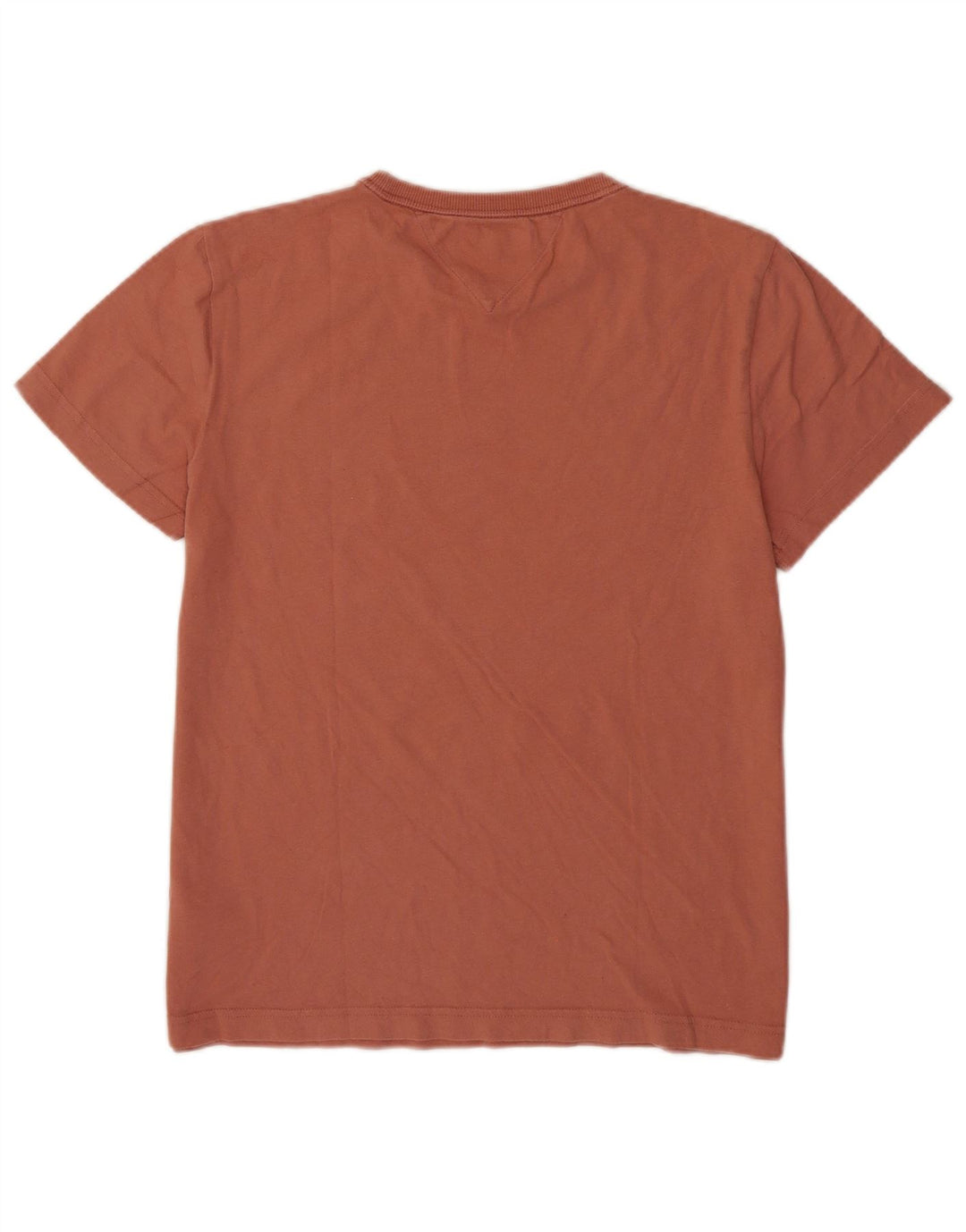 T-shirt męski Tommy Hilfiger, bawełniany, średnio brązowy