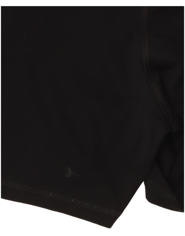 Damskie spodenki sportowe Nike Dri Fit Graphic UK 12, średni czarny poliester