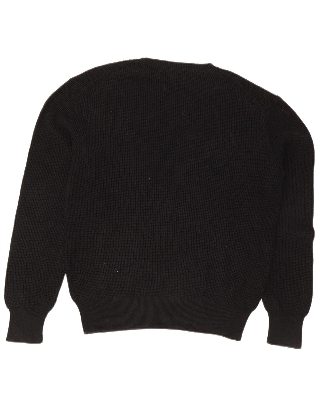 Męski sweter z wycięciem pod szyją All Saints, duży, czarny, bawełniany