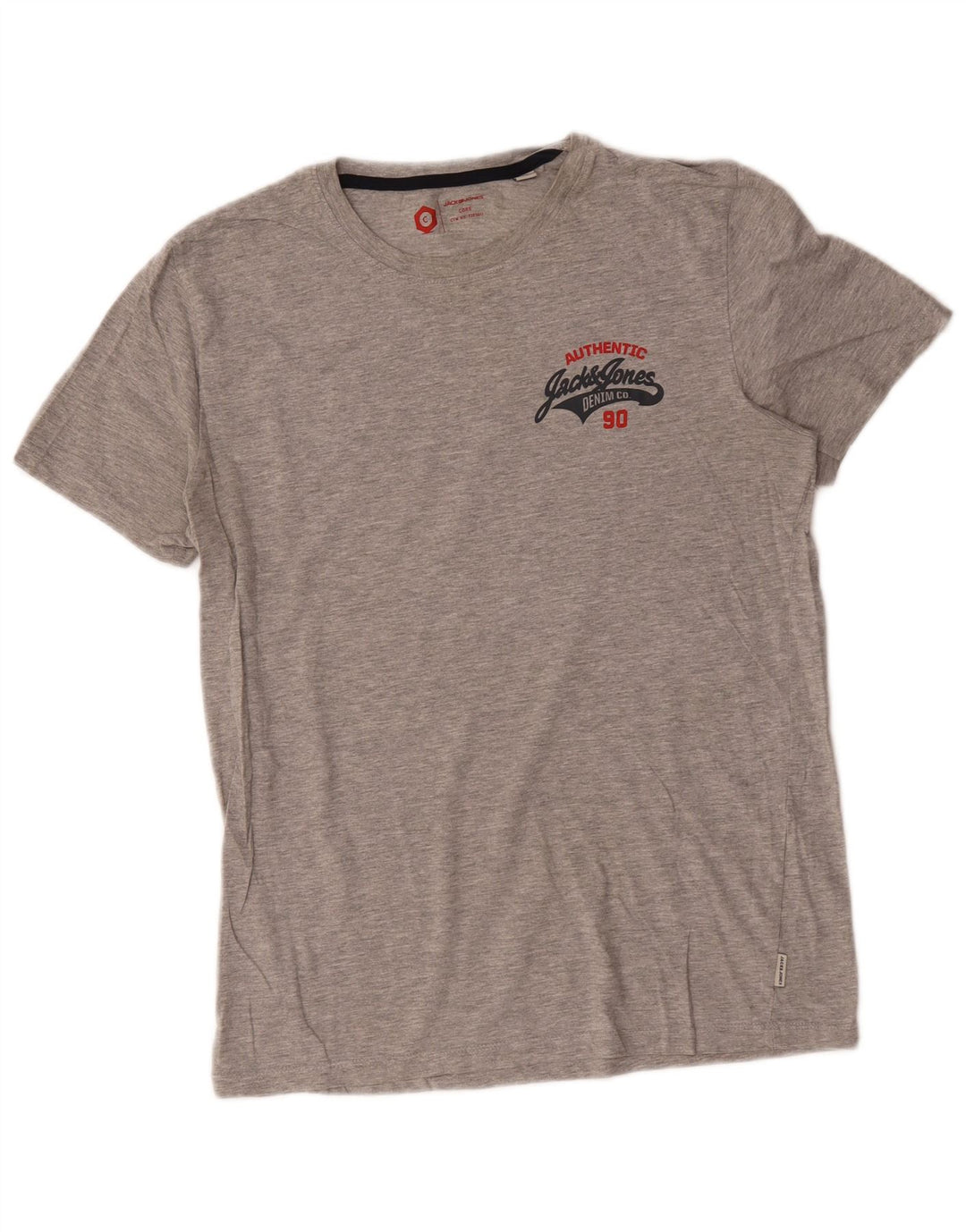 T-shirt męski Jack & Jones, średnioszary, bawełniany
