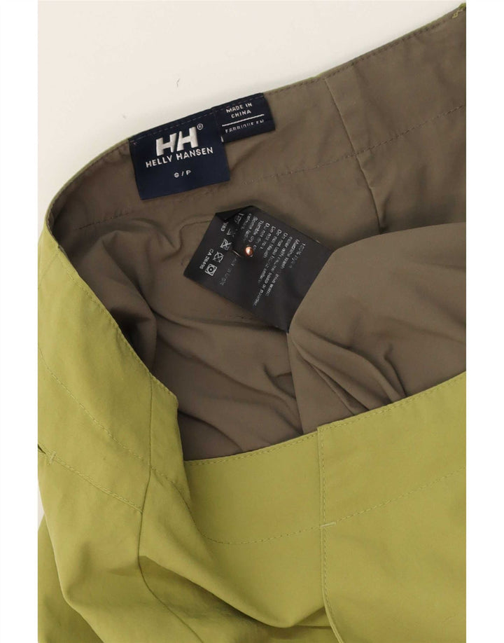 Damska spódniczka mini Helly Hansen, mała W27, zielona, poliestrowa