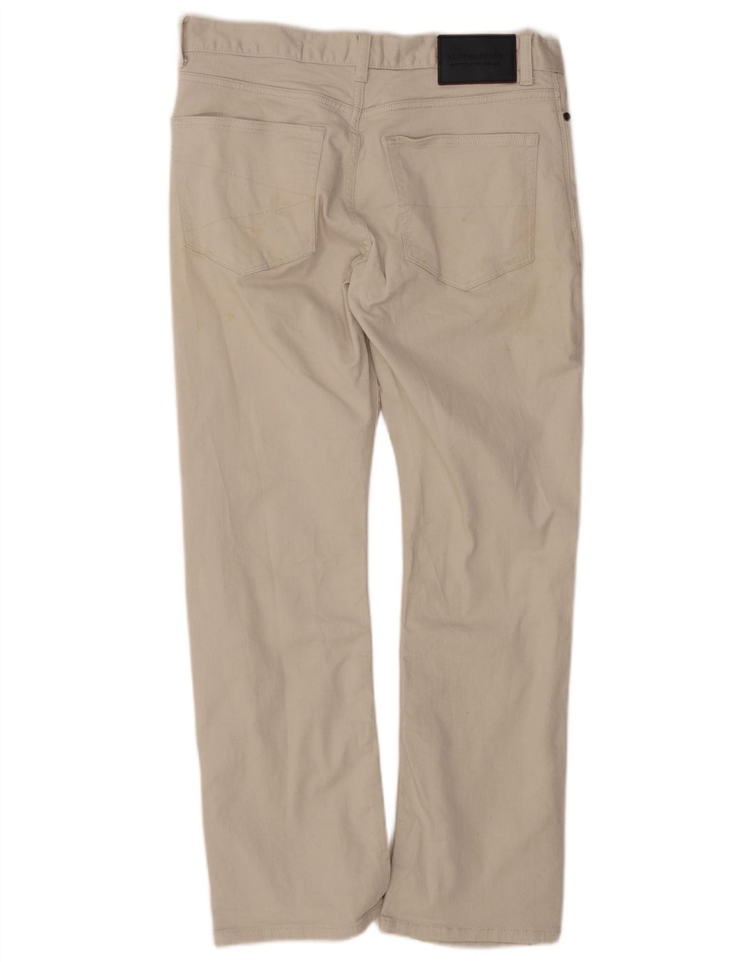 Męskie spodnie codzienne Marks & Spencer Bootcut W32 L29 Beżowa bawełna