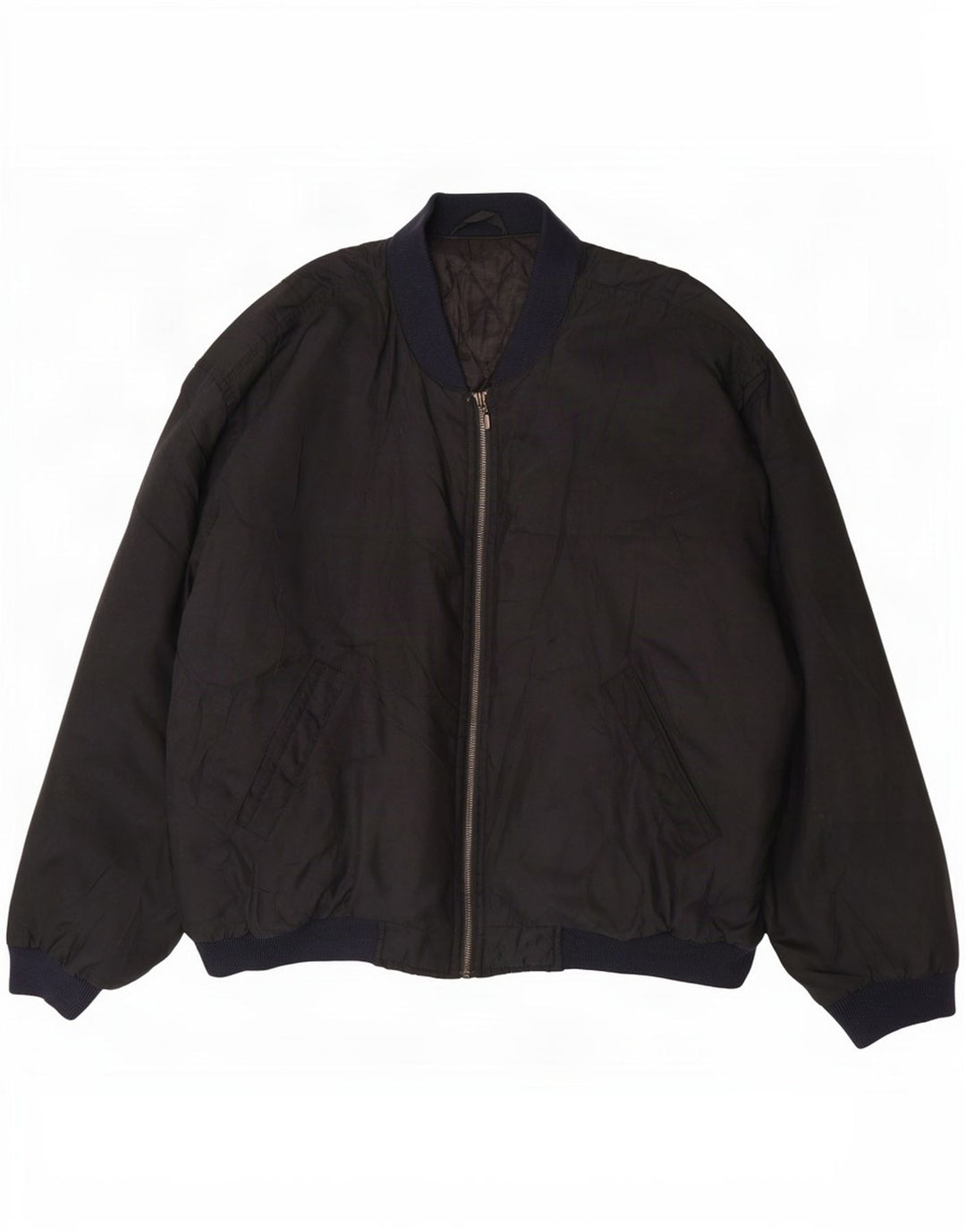 Marks & Spencer Męska kurtka bomberka St. Michael UK 42 XL, czarna, poliester