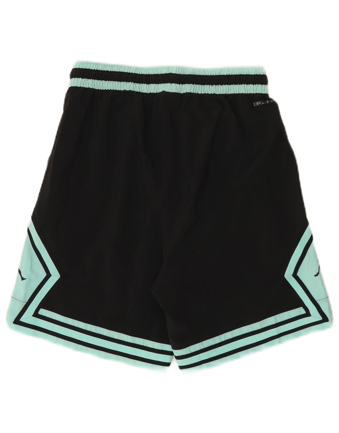 Męskie spodenki sportowe Jordan Dri Fit Graphic, mały czarny poliester z blokami kolorów