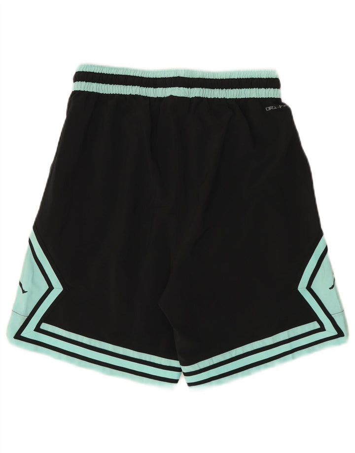 Męskie spodenki sportowe Jordan Dri Fit Graphic, mały czarny poliester z blokami kolorów