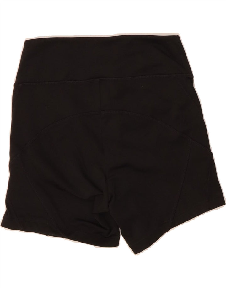 FILA Womens Sport Shorts UK 2 2XS  Black Polyester Vintage Fila and Second-Hand Fila from Messina Hembry 