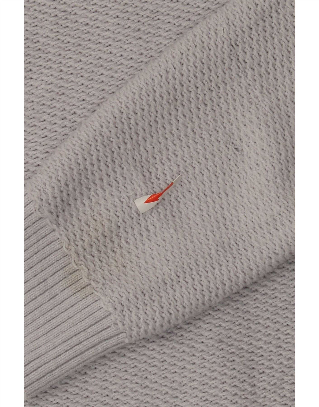 Męski sweter z okrągłym dekoltem Tommy Hilfiger, średnioszary poliester