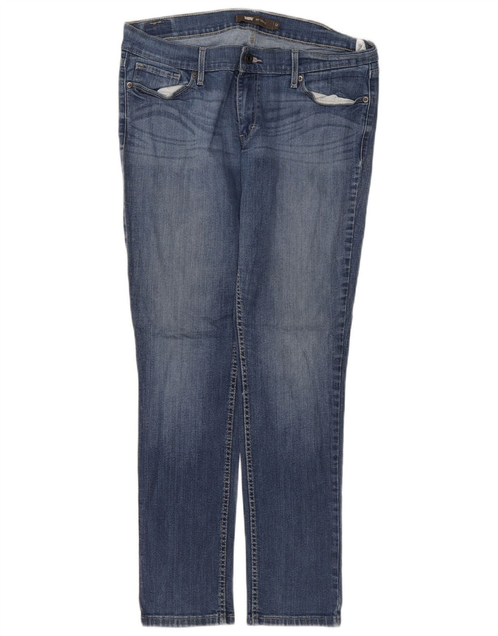 Damskie jeansy LEVI'S 524 Skinny W31 L32 Niebieskie bawełniane