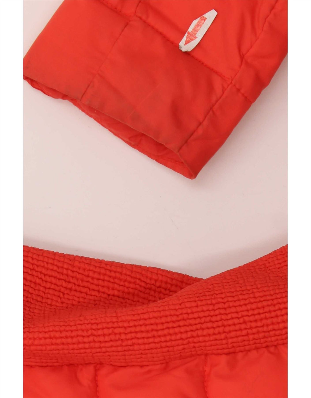 Damska wyściełana kurtka z kapturem Superdry UK 18 XL, czerwony nylon