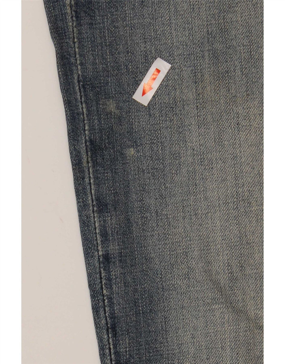 Damskie jeansy Lee Denver Capri W32 L20 Niebieskie bawełniane