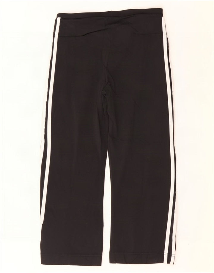 Damskie spodnie dresowe Adidas Capri UK 12, średnie czarne