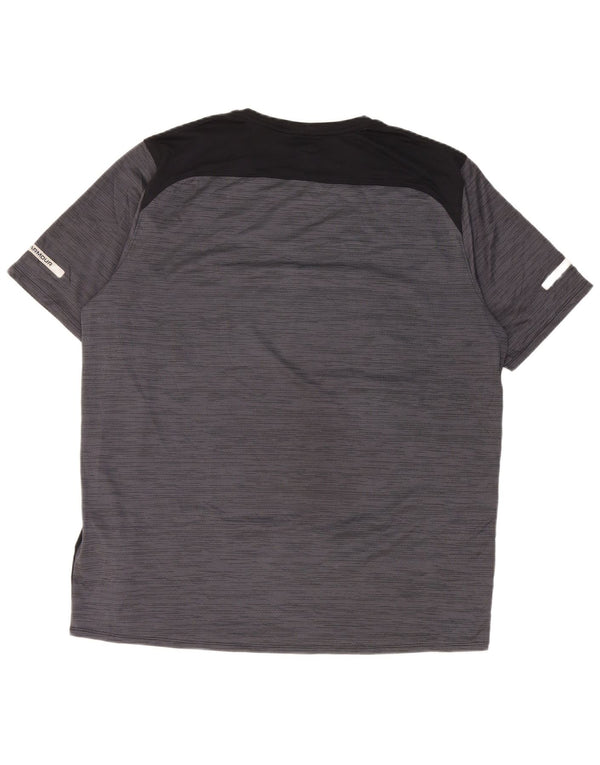 Męska koszulka t-shirt Under Armour XL, szary, kolorowy poliester
