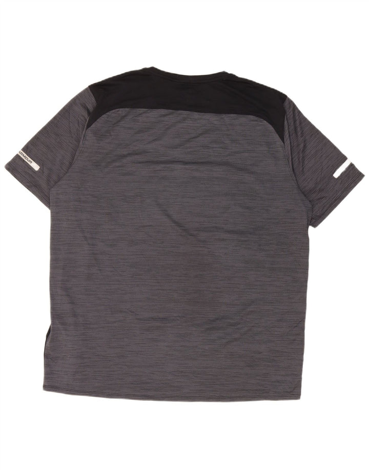 Męska koszulka t-shirt Under Armour XL, szary, kolorowy poliester