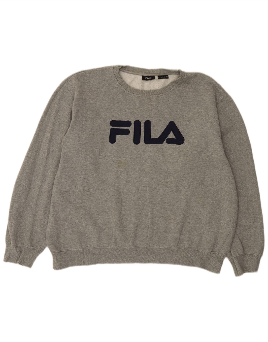 Męska bluza z grafiką Fila XL, szara, bawełniana