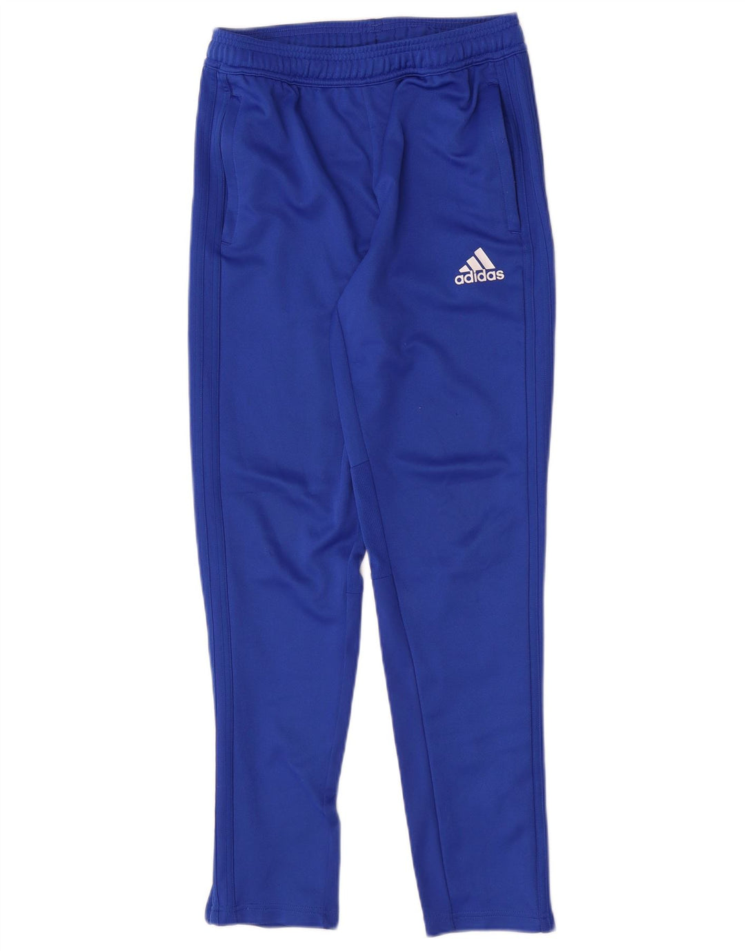 Chłopięce spodnie dresowe Adidas Slim Fit 13-14 lat Niebieski poliester