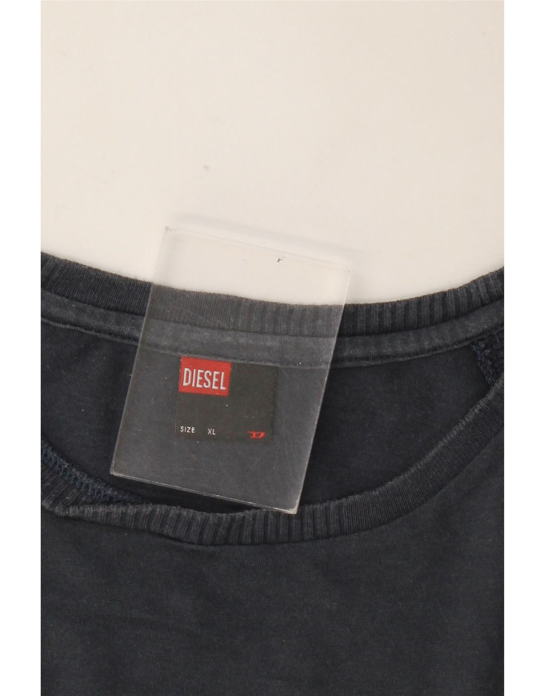 Męski T-shirt z grafiką DIESEL XL, granatowy