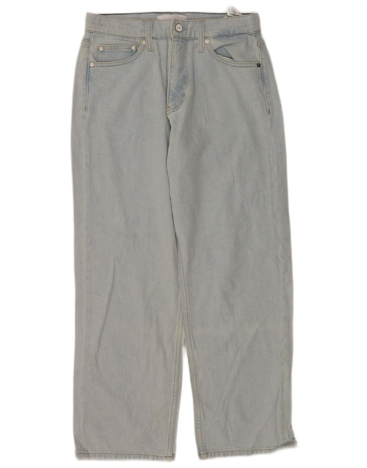Damskie jeansy proste CALVIN KLEIN W28 L27 Niebieskie, bawełniane