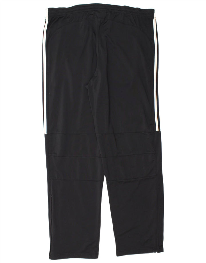 Męskie spodnie dresowe Adidas XL, czarne, poliestrowe
