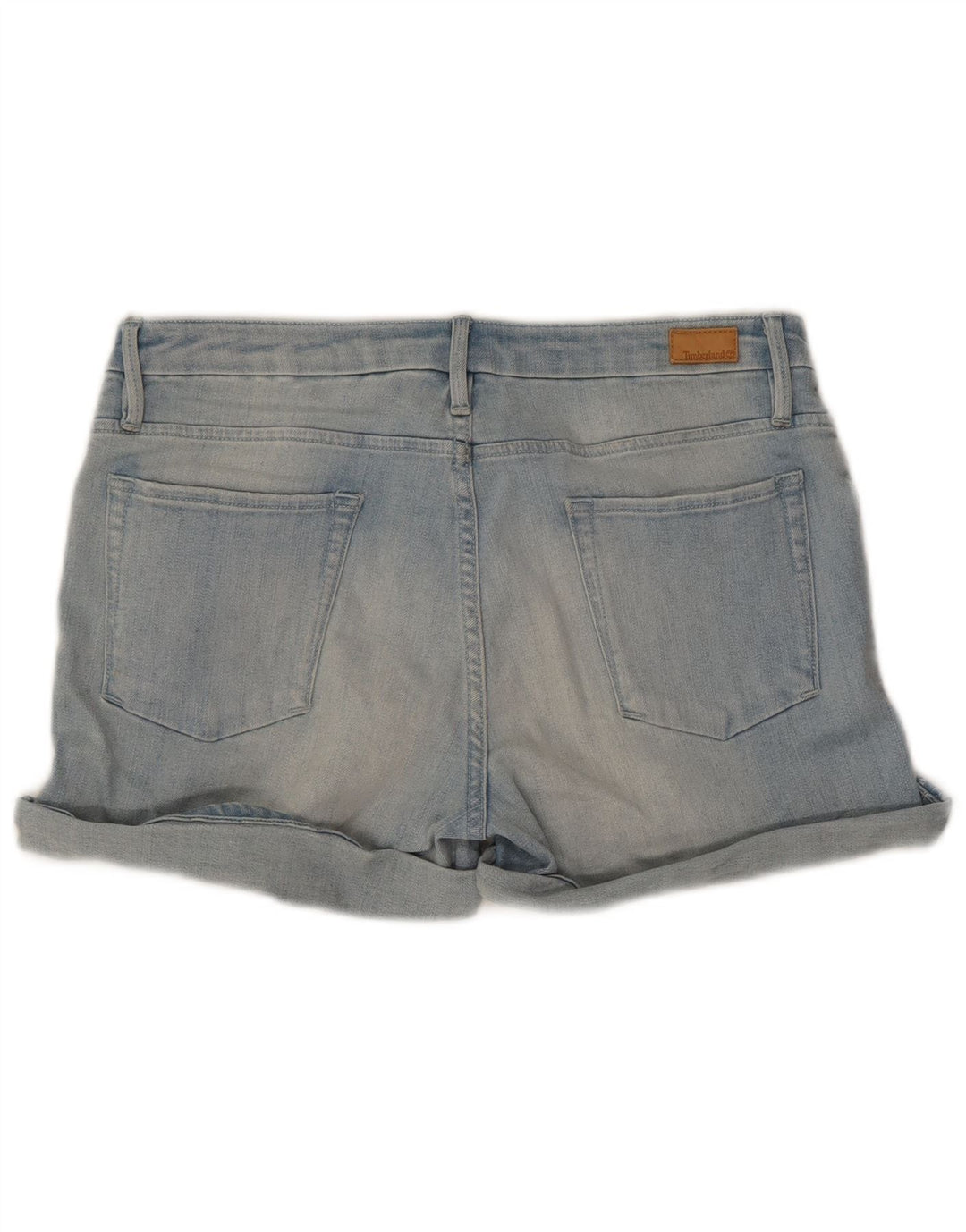 Damskie spodenki jeansowe Timberland W29 Średnioniebieskie bawełniane