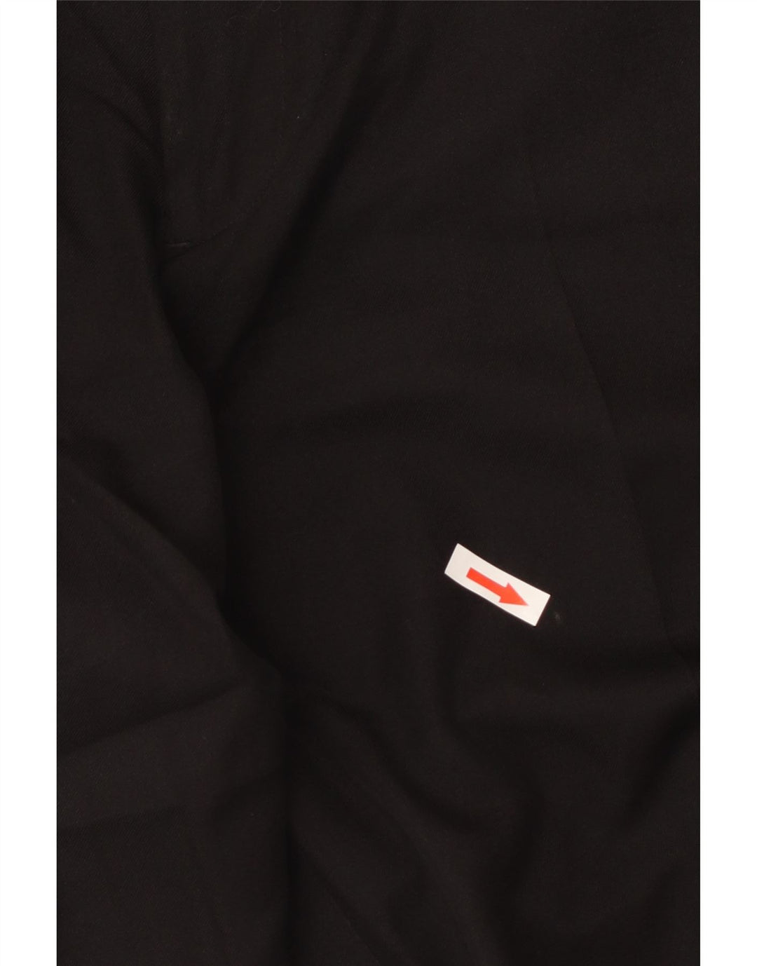 Męskie proste spodnie chino Izod W34 L32 Czarny poliester