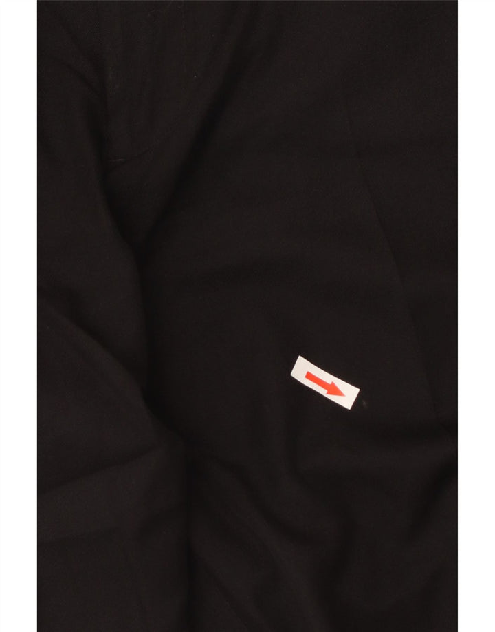 Męskie proste spodnie chino Izod W34 L32 Czarny poliester