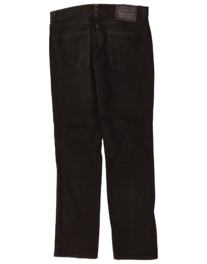 Męskie jeansy Levi's 511 Slim W30 L32 Czarna bawełna