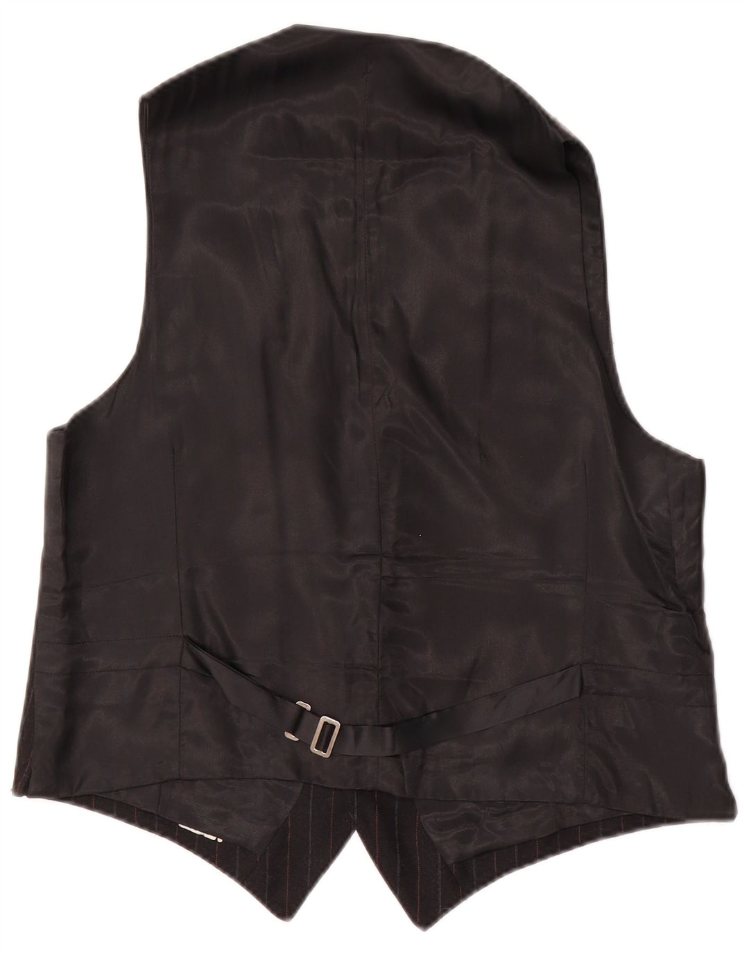 Vintage męska kamizelka w małe czarne paski