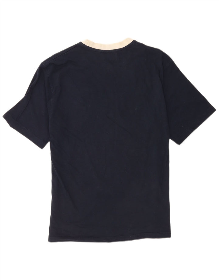 T-shirt męski Fred Perry, duży, granatowy, bawełniany