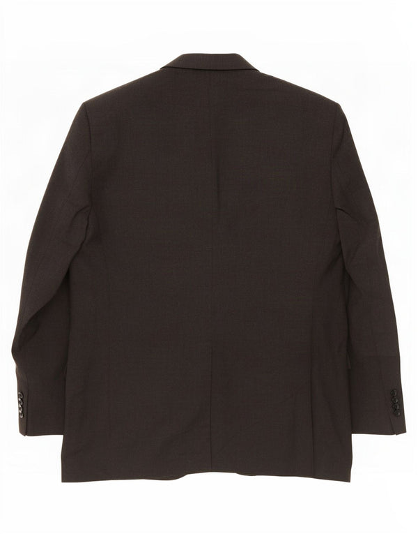 Marks & Spencer Męska marynarka zapinana na 3 guziki, UK 44 XL, szary poliester