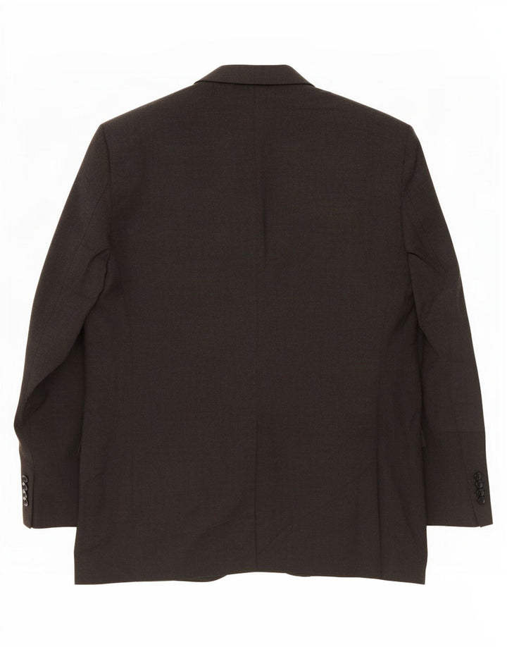 Marks & Spencer Męska marynarka zapinana na 3 guziki, UK 44 XL, szary poliester