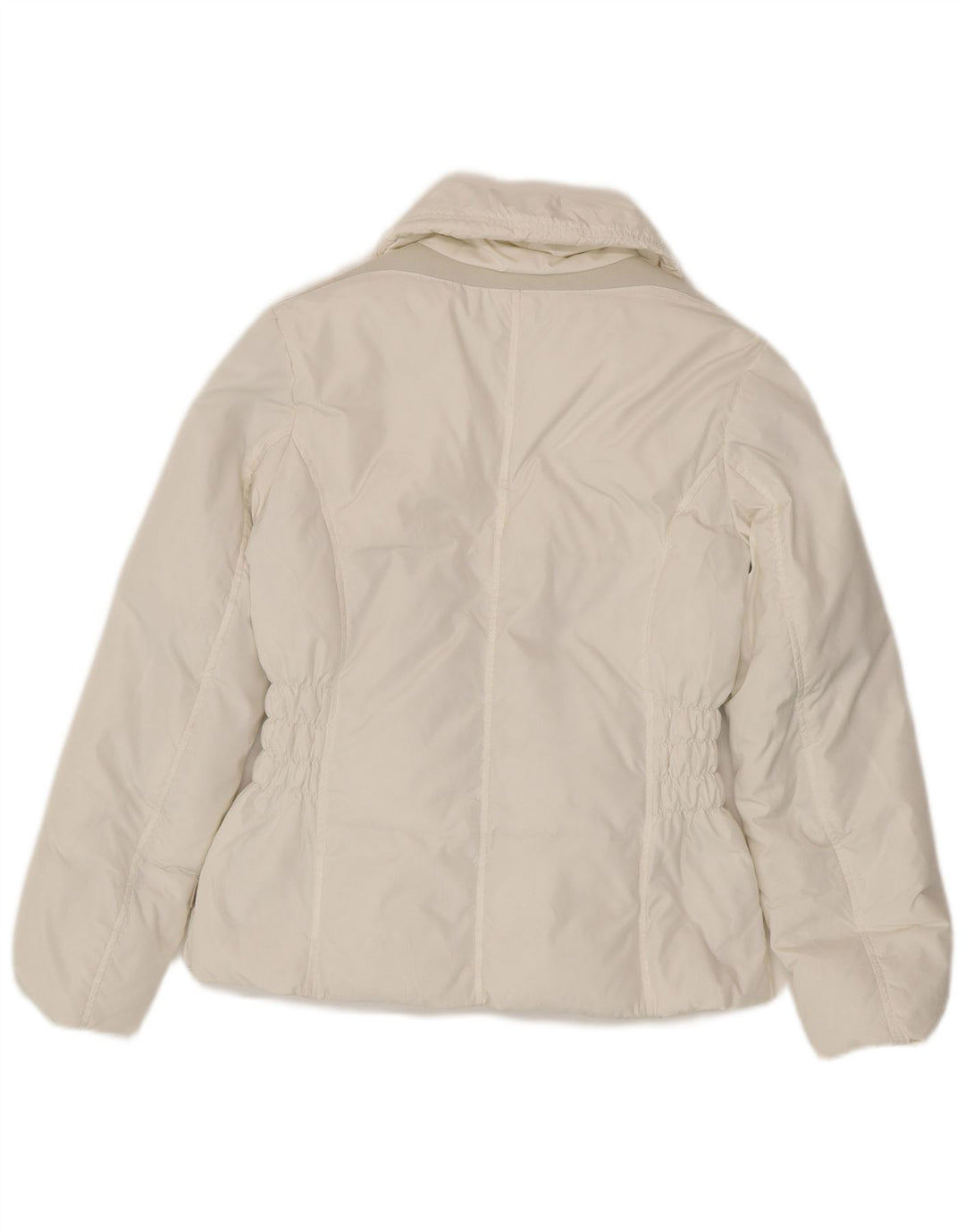 Damska kurtka Geox Respira Oversize UK 6 XS, biały poliester