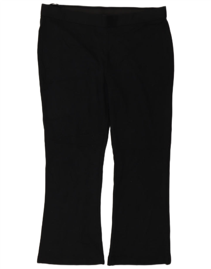 Damskie spodnie dresowe Marks & Spencer UK 20 2XL Czarna wiskoza