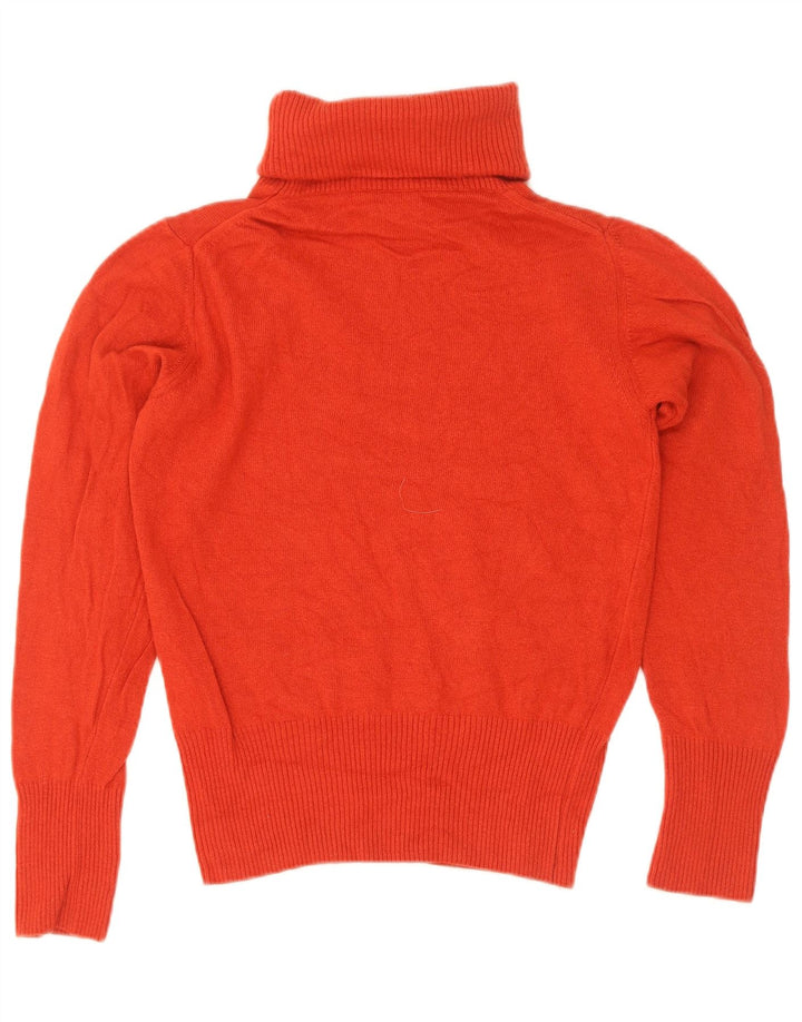 Damski sweter z golfem Avirex UK 10 Small Red Wełna