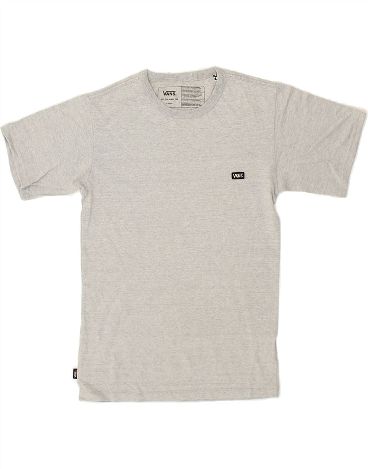VANS Mens T-Shirt Top XS Grey Cotton Vintage Vans and Second-Hand Vans from Messina Hembry 